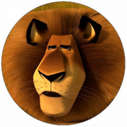 Jedlý papír lev Alex 19,5 cm