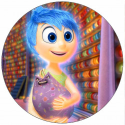 Jedlý papír V hlavě Radost s vakem 19,5 cm