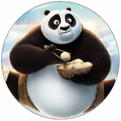 Jedlý papír Kung Fu panda Po 19,5 cm