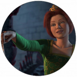 Jedlý papír Fiona 19,5 cm