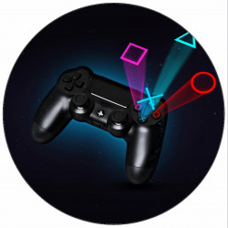 Jedlý papír Playstation 4 ovladač 19,5 cm