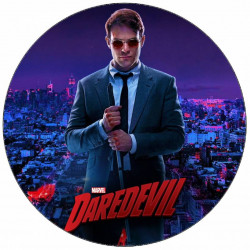 Jedlý papír Daredevil v obleku 19,5 cm
