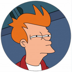 Jedlý papír Futurama Fry 19,5 cm