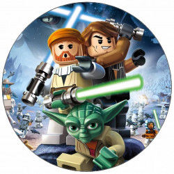 Jedlý papír Lego Star Wars 19,5 cm