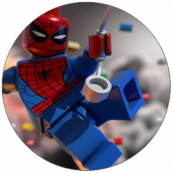 Jedlý papír Lego Spiderman 19,5 cm