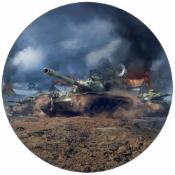 Jedlý papír World of Tank T110E5 19,5 cm