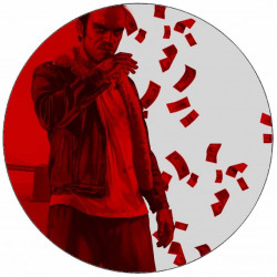 Jedlý papír GTA Trevor Phillips 19,5 cm