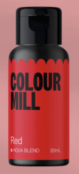 Aqua blend 20ml red 20ml - colour mill