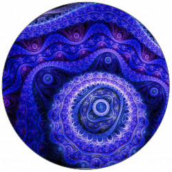 Jedlý papír geometrická mandala 19,5 cm