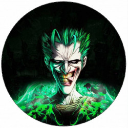 Jedlý papír Joker ilustrace 19,5 cm
