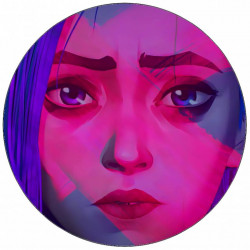 Jedlý papír Arcane (League of Legends) Caitlyn 19,5 cm