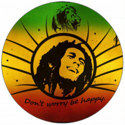 Jedlý papír Bob Marley Be happy 19,5 cm