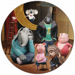 Jedlý papír Zpívej Buster Moon a soutěžící 19,5 cm