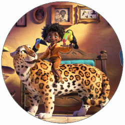 Jedlý papír Encanto Antonio se zvířaty 19,5 cm