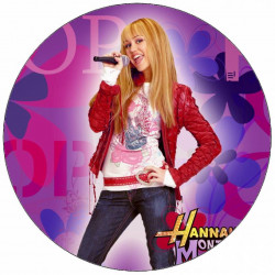 Jedlý papír Hanna Montana 19,5 cm