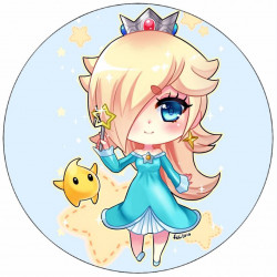 Jedlý papír princezna v modrých šatech 19,5 cm