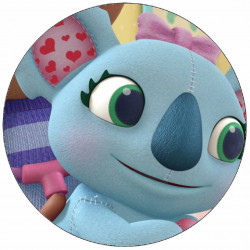 Jedlý papír Doktorka Plyšáková koala 19,5 cm