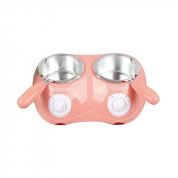 Temperovací přístroj na čokoládu růžový včetně forem a příslušenství - Cakesicq