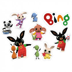 Jedlý papír k vystříhnutí Bing