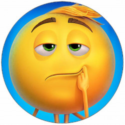 Jedlý papír Emoji ve filmu 19,5 cm