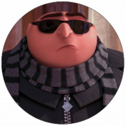 Jedlý papír Já, padouch Gru 19,5 cm