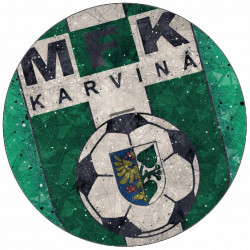 Jedlý papír Logo MFK Karviná 19,5 cm
