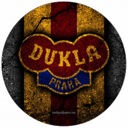 Jedlý papír Logo Dukla Praha 19,5 cm