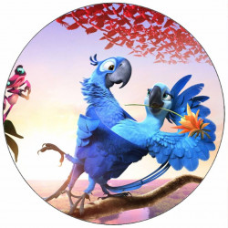Jedlý papír Rio 2 papoušek Rio 19,5 cm