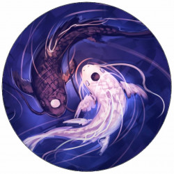 Jedlý papír koi kapři 19,5 cm