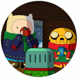 Jedlý papír Jake a Finn 19,5 cm