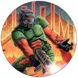 Jedlý papír Doom 19,5 cm