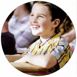 Jedlý papír Malý Sheldon ve škole 19,5 cm