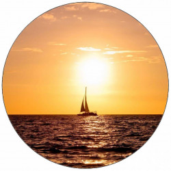 Jedlý papír plachetnice 19,5 cm