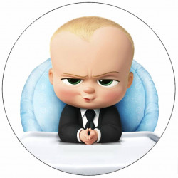 Jedlý papír Mimi šéf v jídelní židličce 19,5 cm