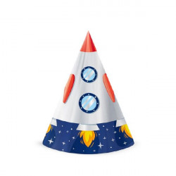 Párty čepička vesmír 6ks - Party Pal