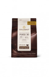 Barry Callebaut Čokoláda 80 power hořká 2,5kg - Callebaut