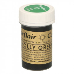 Gelová barva holly green 25g - Sugarflair