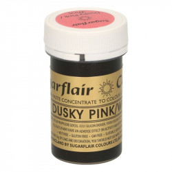 Gelová barva dusky pink 25g - Sugarflair