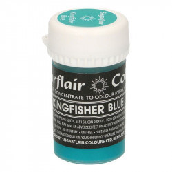 Gelová barva kingfisher blue 25g - Sugarflair