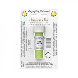 Jedlá prachová barva lime green 7ml - Sugarflair