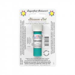 Jedlá prachová barva turquoise 7ml - Sugarflair