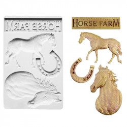 Silikonová formička kůň 20x12,5cm - Cakesicq