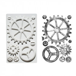 Silikonová formička ozubená kolečka 20x12cm - Cakesicq