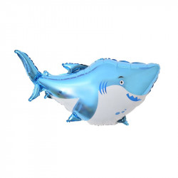 Fóliový balónek žralok 97cm - Cakesicq
