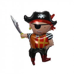 Fóliový balónek pirát 90x60cm - Cakesicq