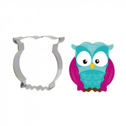 Vykrajovátko 83x77mm sova - Cakesicq