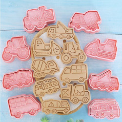 Sada vykrajovátek nákladní auta - Cakesicq