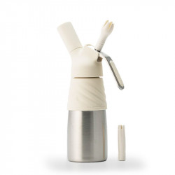 Láhev na šlehačku Creative whip bílá, 0,5L - iSi