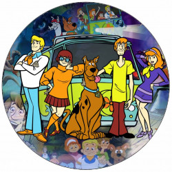 Jedlý papír Scooby doo a přátelé 19,5 cm