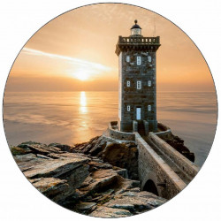 Jedlý papír maják při západu slunce 19,5 cm